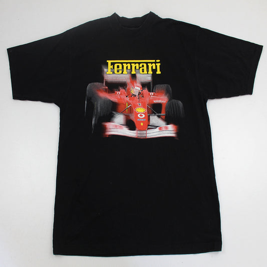 Playera Ferrari  Negra (L)