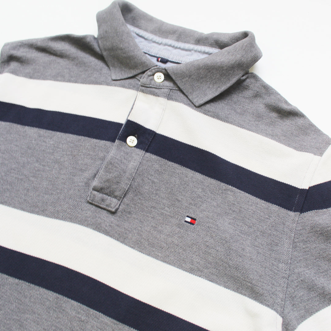 Polo Tommy Hilfiger Gris (M)