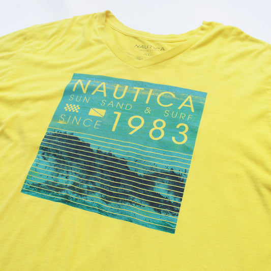 Playera Nautica Amarilla (XL)