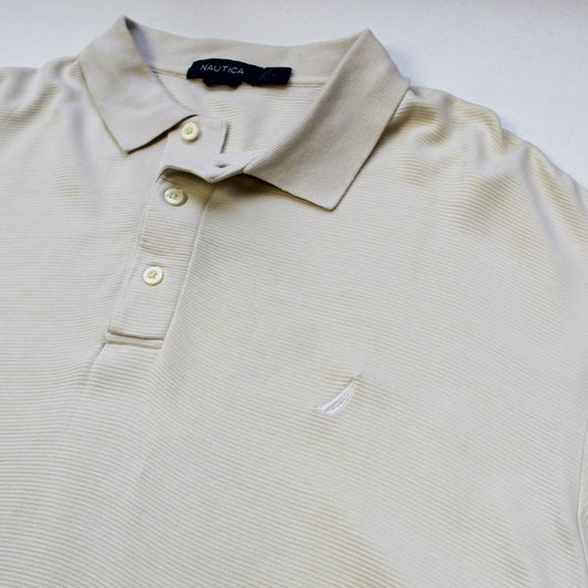 Polo Nautica Beige  (L)