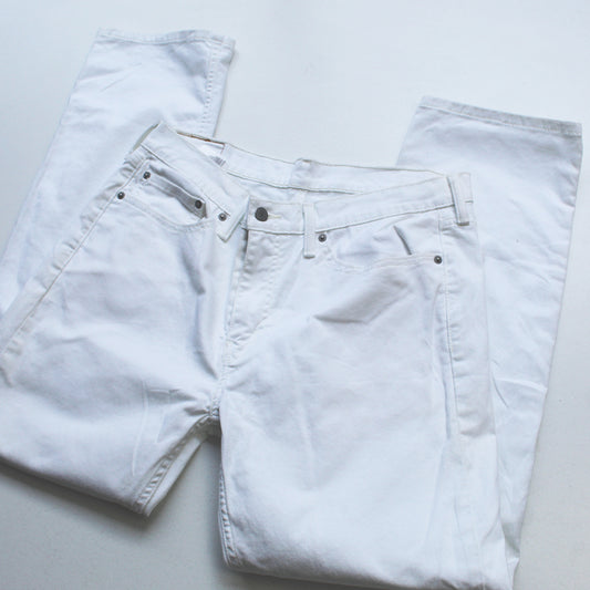 Jeans Levis Mezclilla Blanco 514 (34)