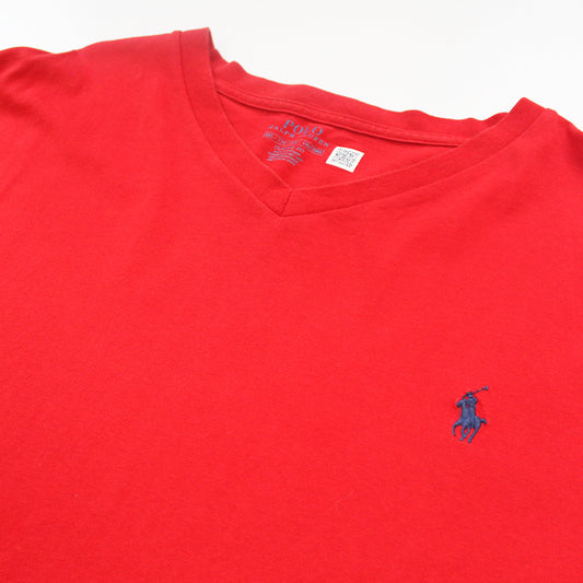 Playera Ralph Lauren Roja (XXL)