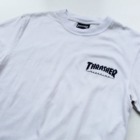 Playera Thrasher Blanca (XS)