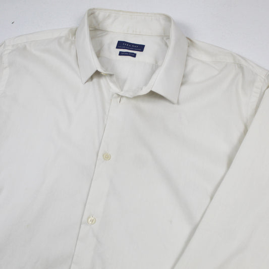 Camisa Zara Man Blanca (XL)