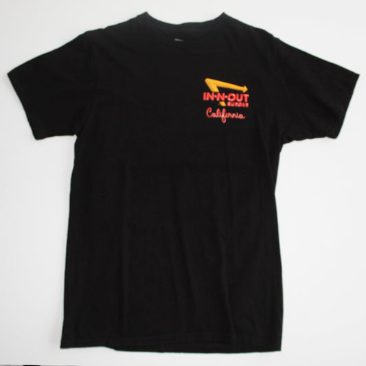 Playera In N Out Negra (S)