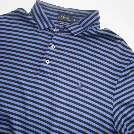 Polo Ralph Lauren Rayas Azul (XL)