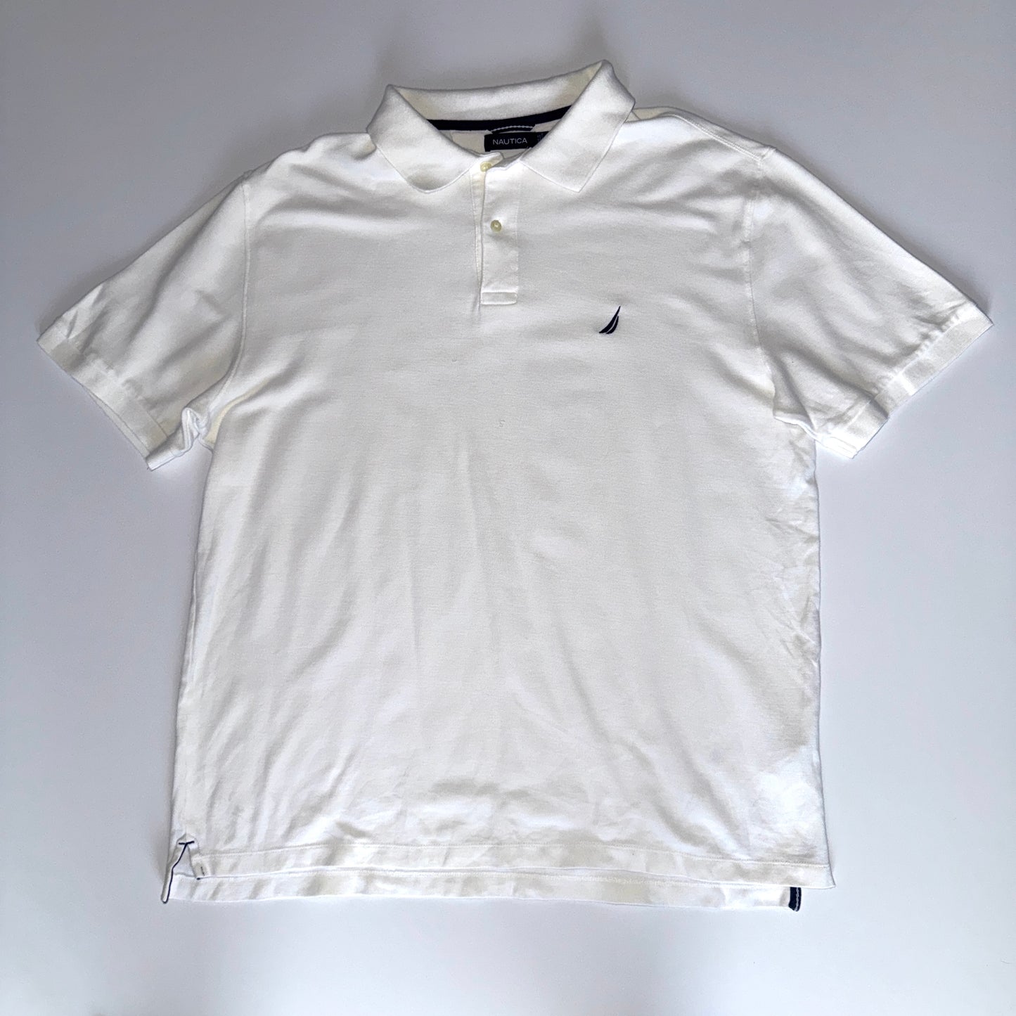 Polo Nautica Blanca (XL)