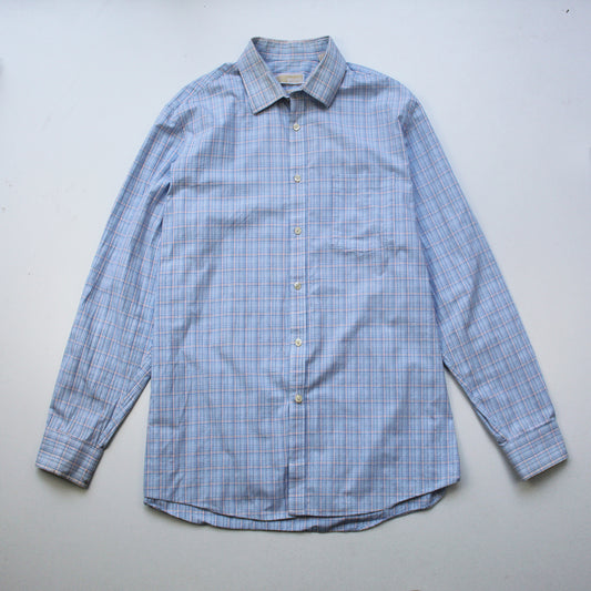 Camisa MK Celeste De Cuadros  (XL)