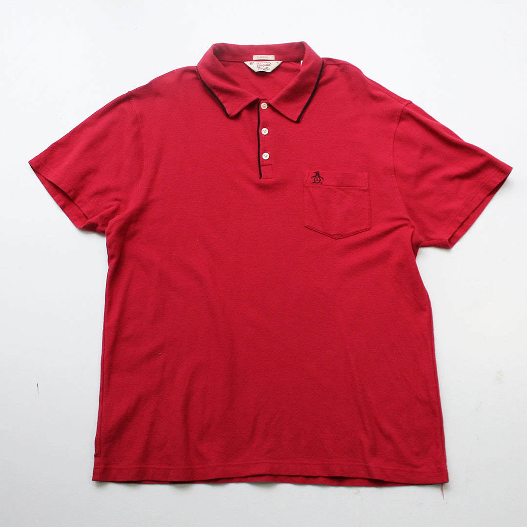 Polo Penguin Roja  (XL)