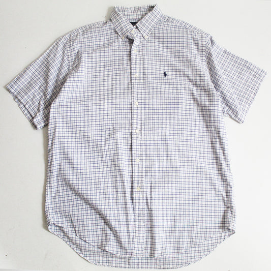 Camisa Ralph Lauren Cuadros  Azules (XL)