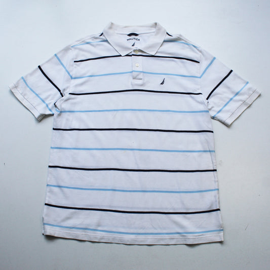 Polo Nautica Blanca (XL)