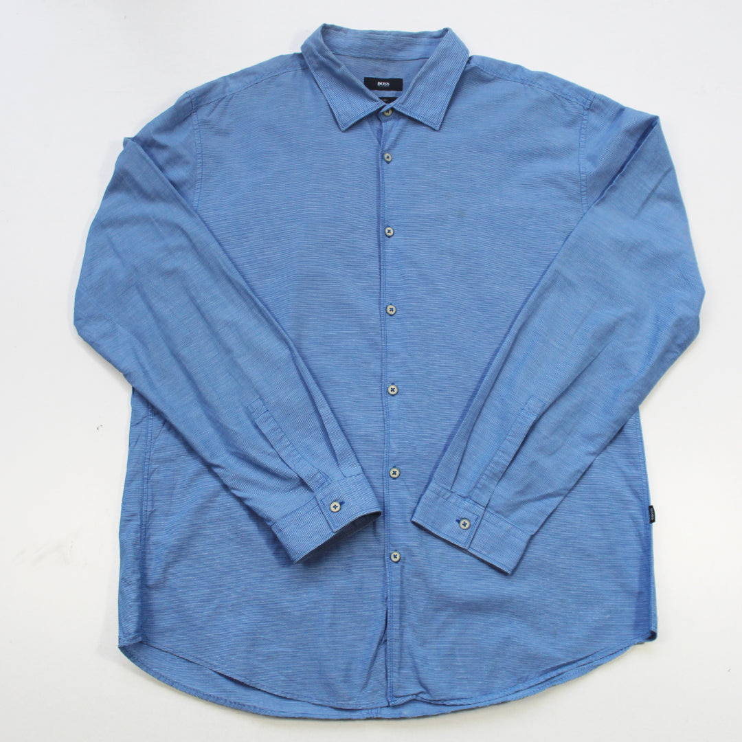 Camisa Hugo Boss Azul  (XXL)