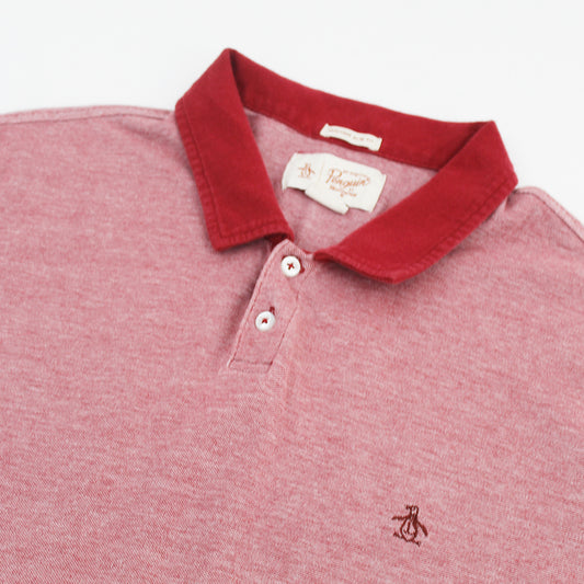 Polo Penguin Roja  (XL)