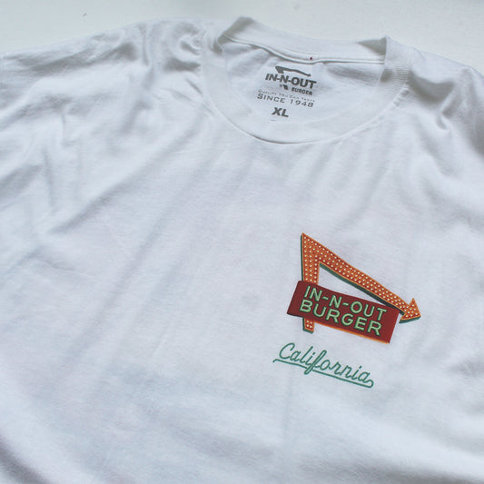 Playera IN-N-OUT Blanca  (XL)