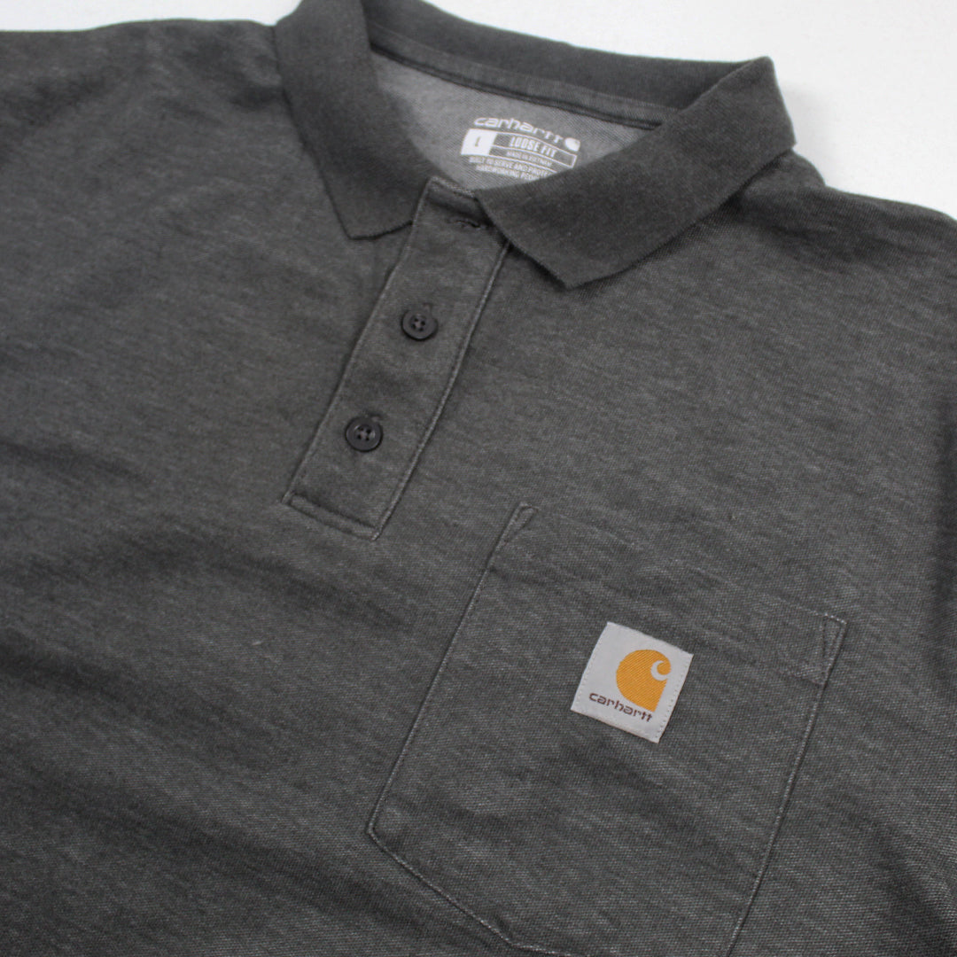 Polo Carhartt Gris (L)