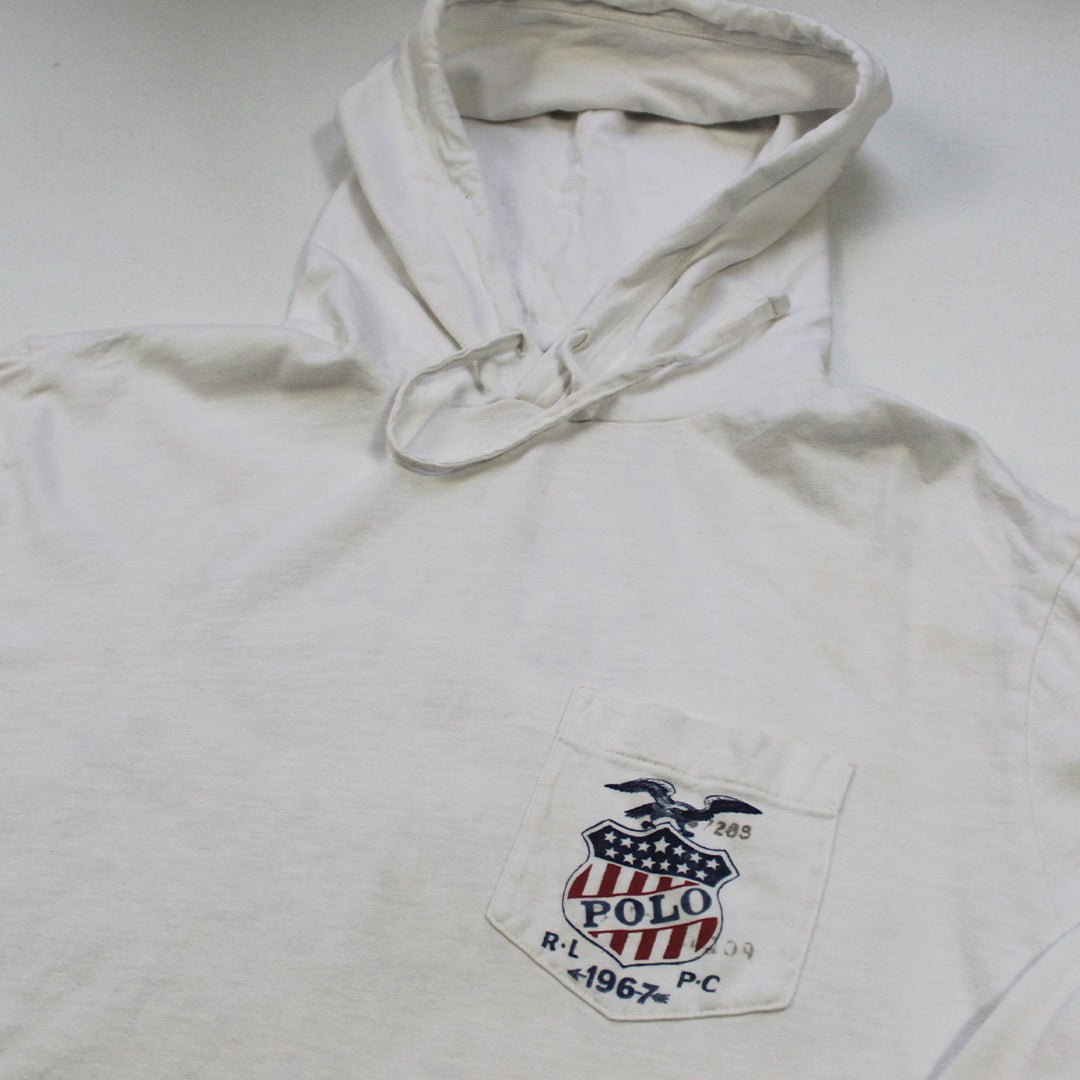 Sudadera Ralph Lauren Blanca (L)