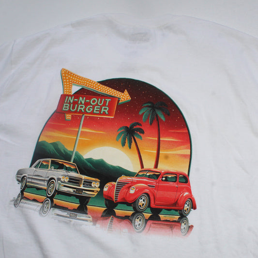 Playera IN-N-OUT Blanca  (XL)