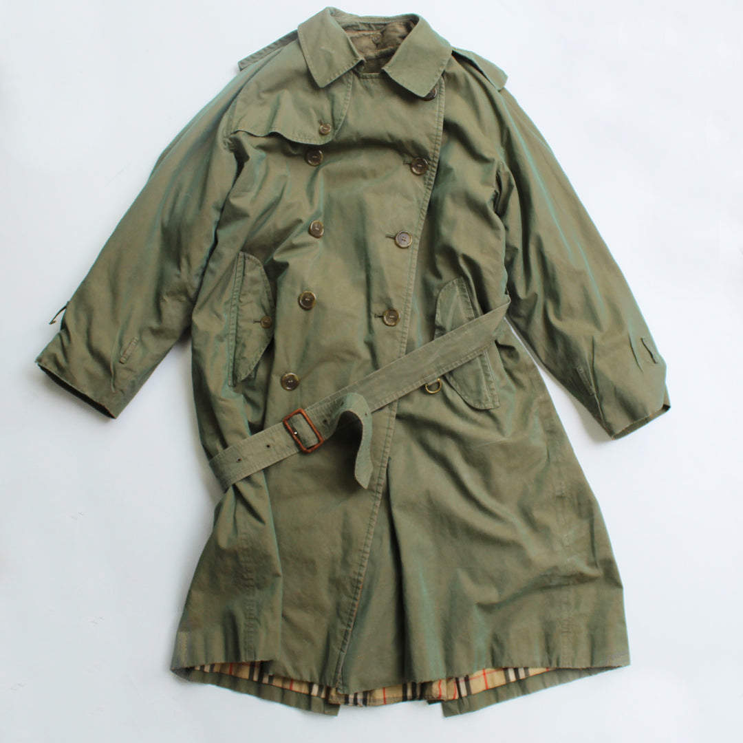 Gabardina Burberry Vintage Verde  (L)