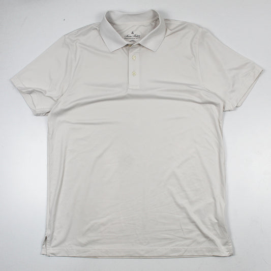 Polo Brooks Brothers Performance Blanca (L)