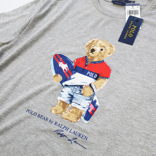 Playera Ralph Lauren Polo Bear Gris  (L)