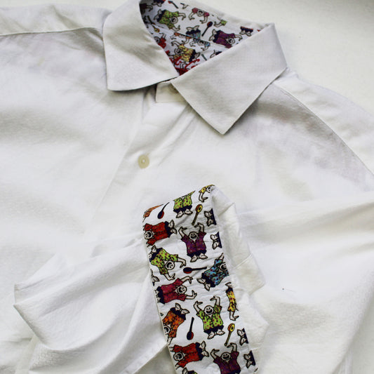 Camisa Robert Graham Blanca (XL)