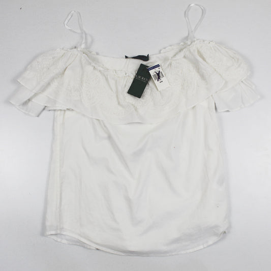 Blusa Ralph Lauren Blanca  (M - MUJER)