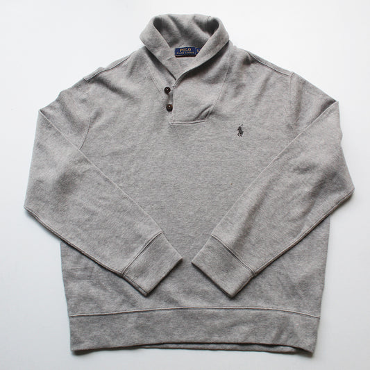 Sudadera Ralph Lauren Gris (XL)