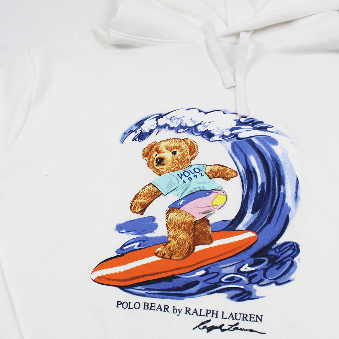 Sudadera Ralph Lauren Polo Bear Blanca  (XXL)