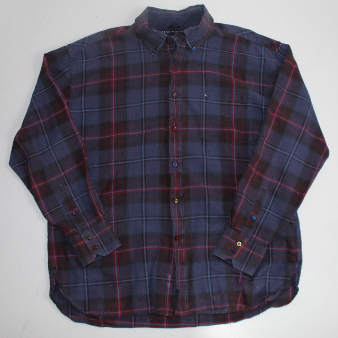 Camisa Tommy Hilfiger Cuadros (XL)