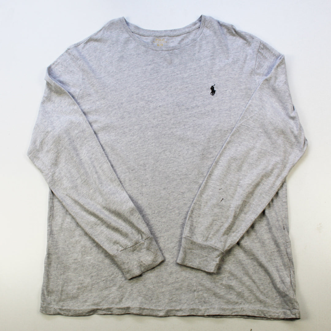 Playera Ralph Lauren Gris (XL)