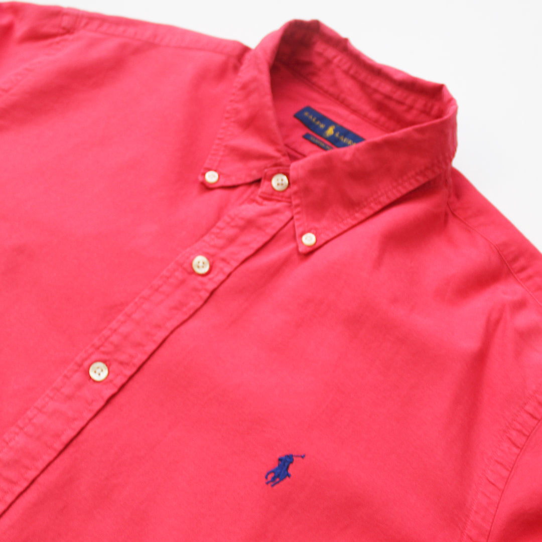 Camisa Ralph Lauren Rojo Salmon (XL)