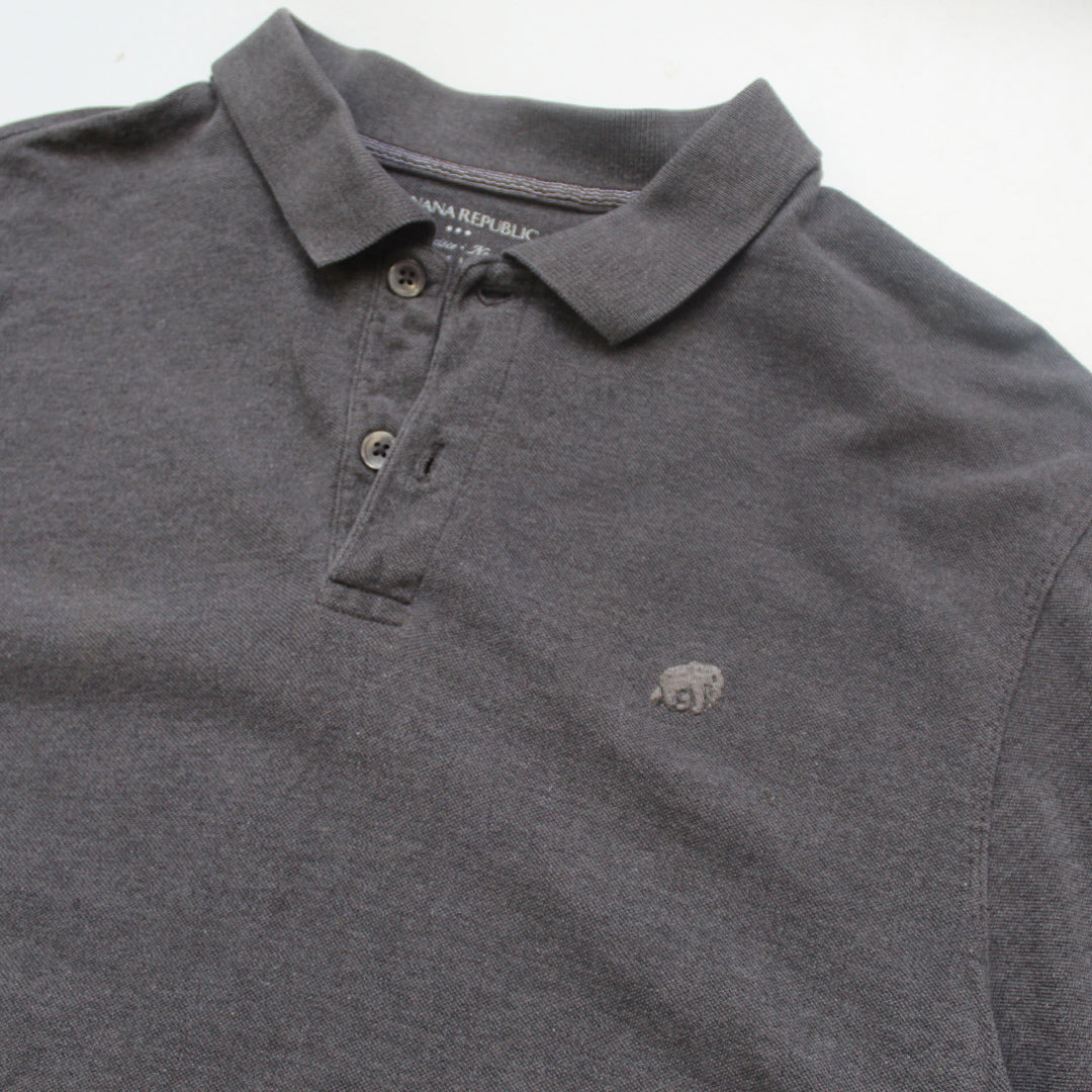 Polo Banana Republic Gris (L)