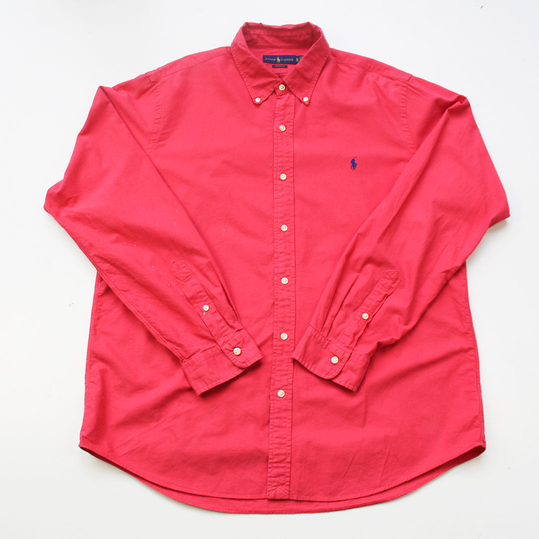 Camisa Ralph Lauren Rojo Salmon (XL)