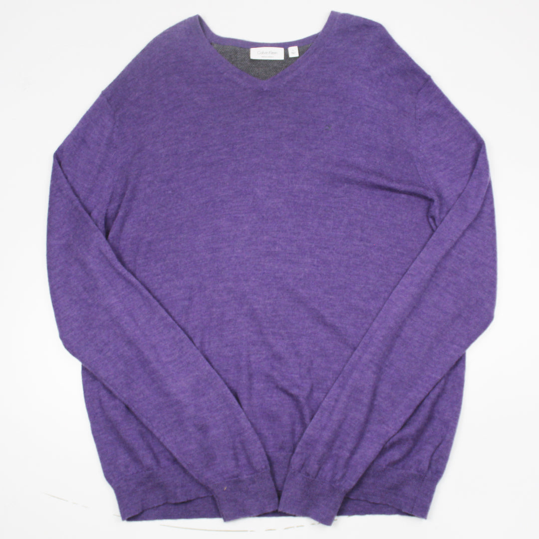 Sueter Calvin Klein Morado (XL)