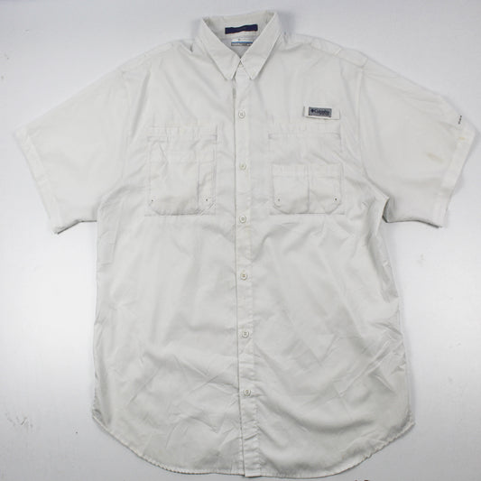 Camisa Columbia Blanca  (XL)