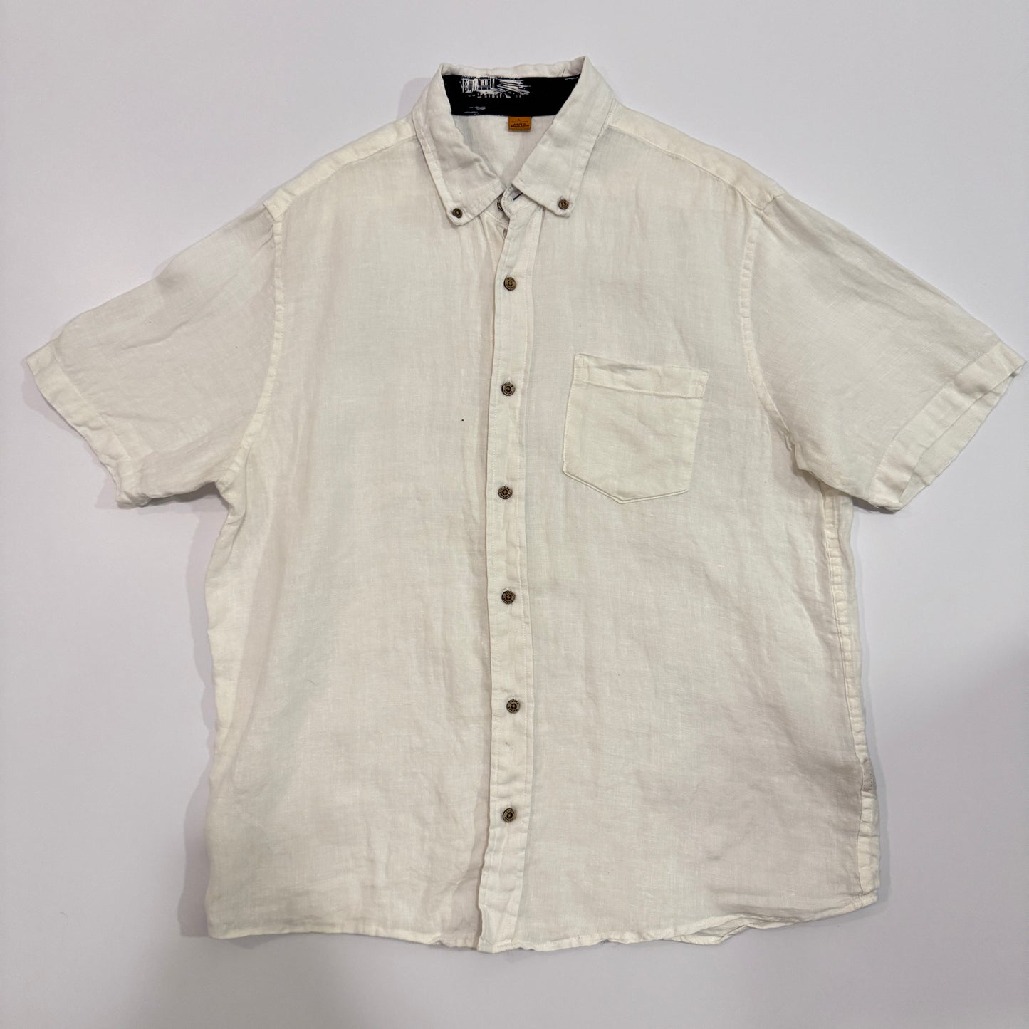 Camisa De Lino Blanca (L)