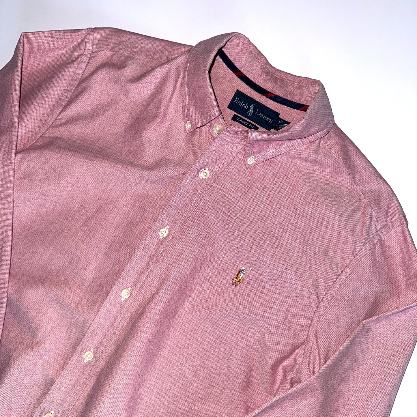 Camisa Ralph Lauren Rosa (M)
