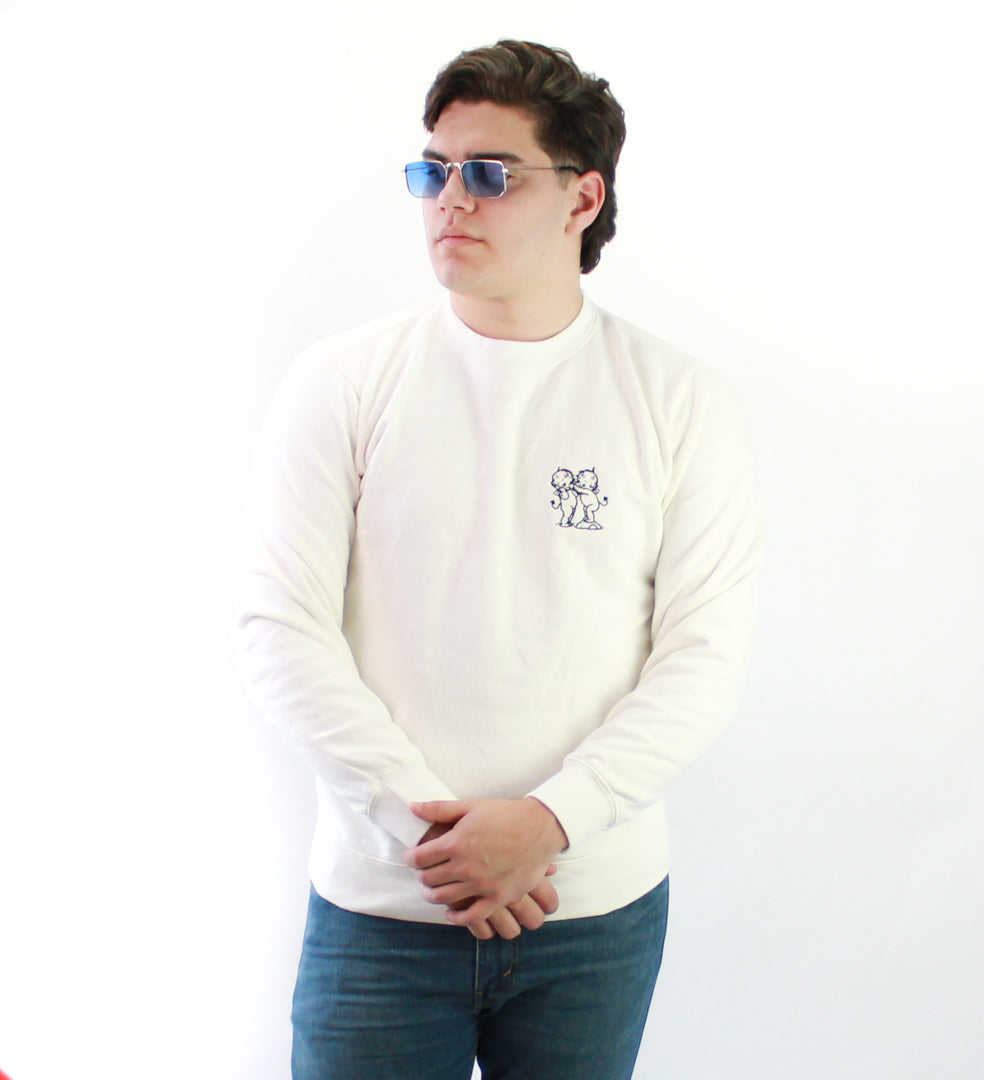 Sudadera John Galt Blanca (S)