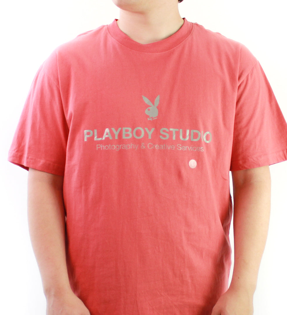 Playera Playboy x Pacsun Coral (L)
