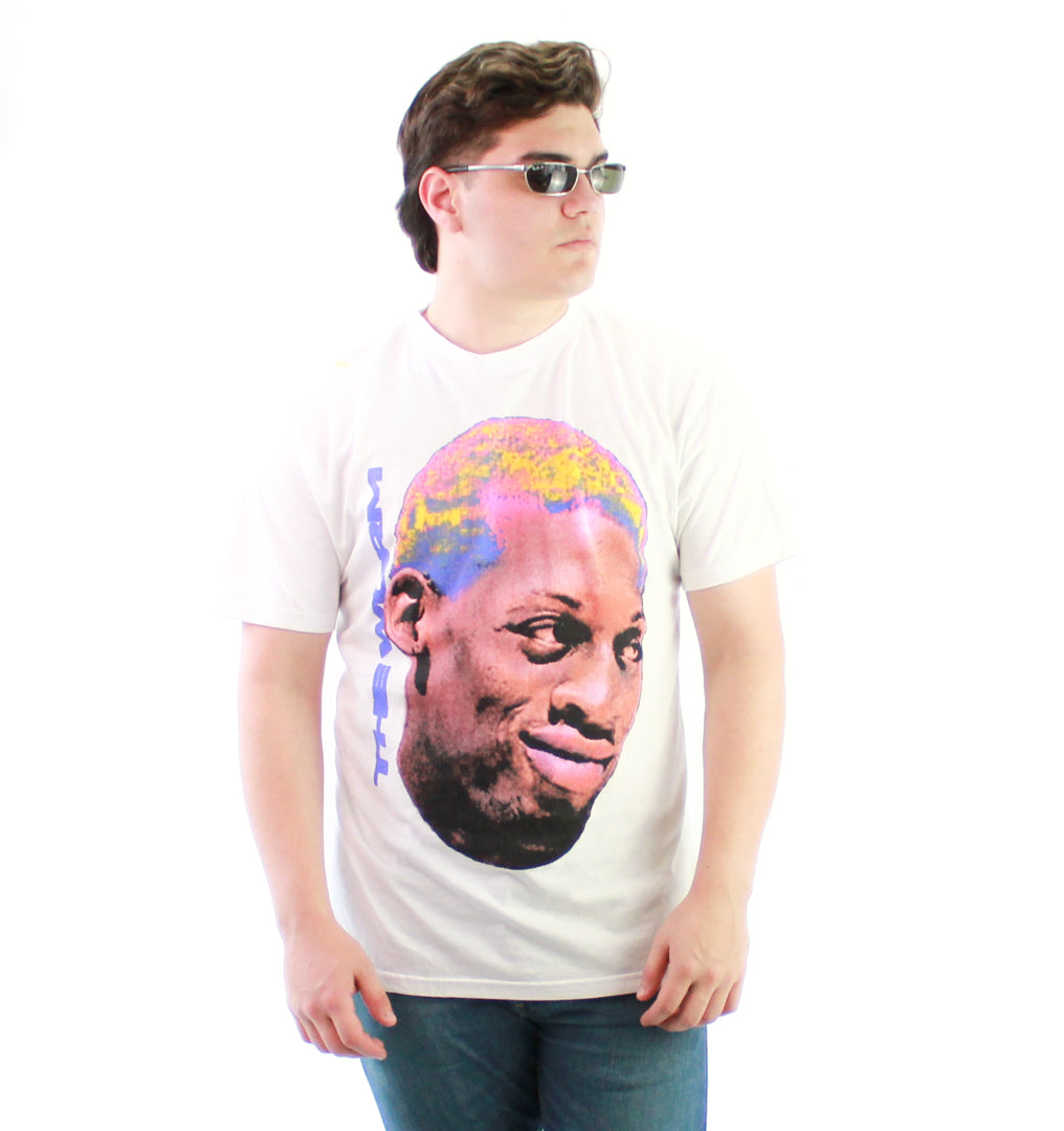 Playera Dennis Rodman Blanca (M)