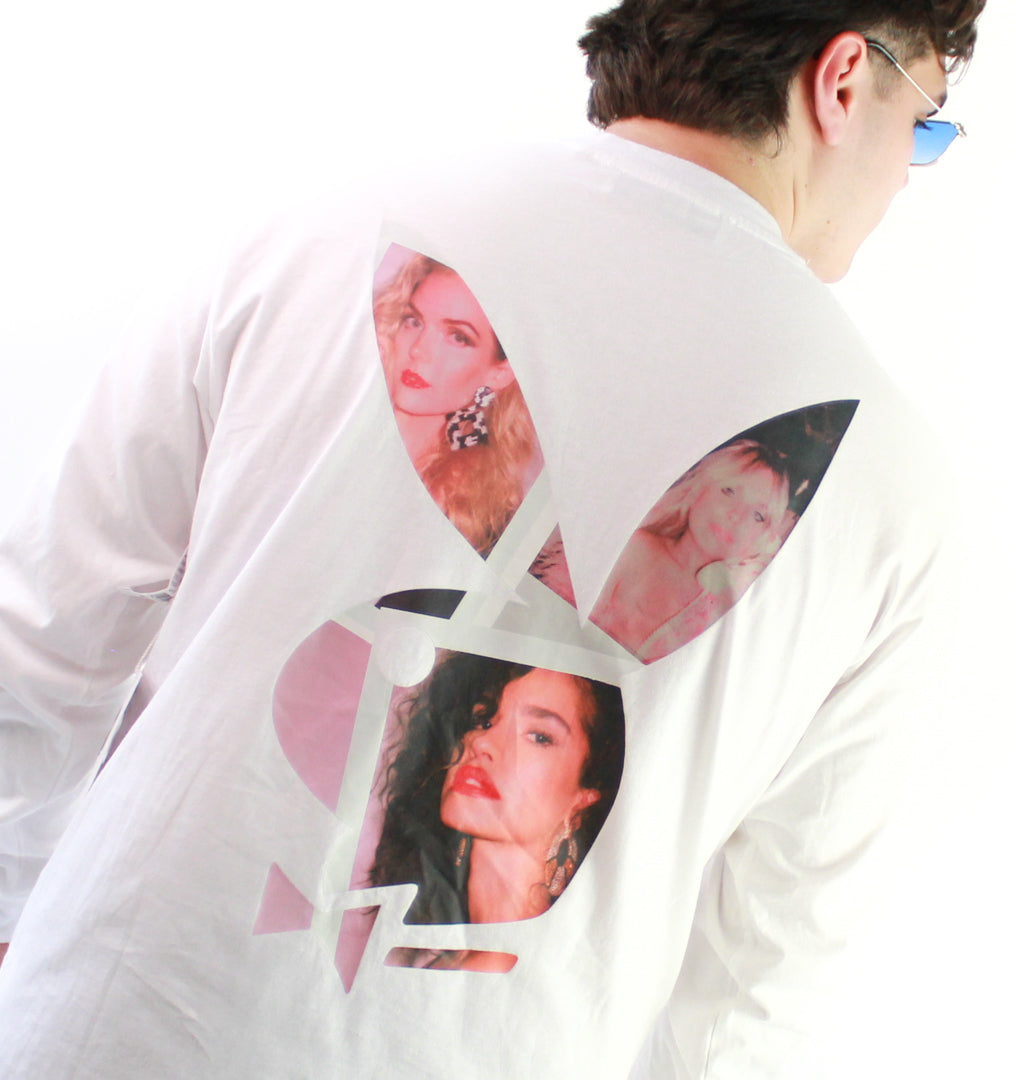 Playera Playboy x Pacsun Blanca (M)