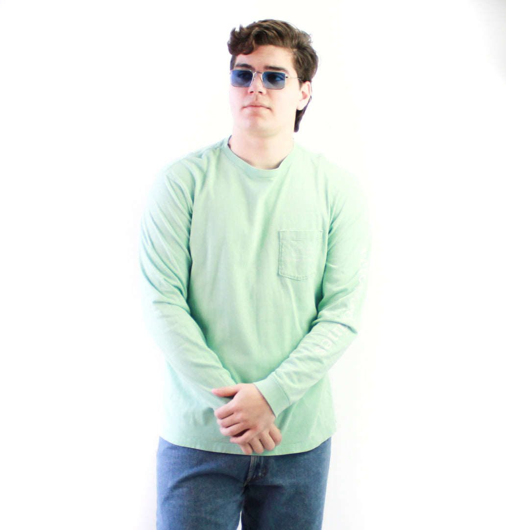 Playera Vineyard Vines Verde (M)