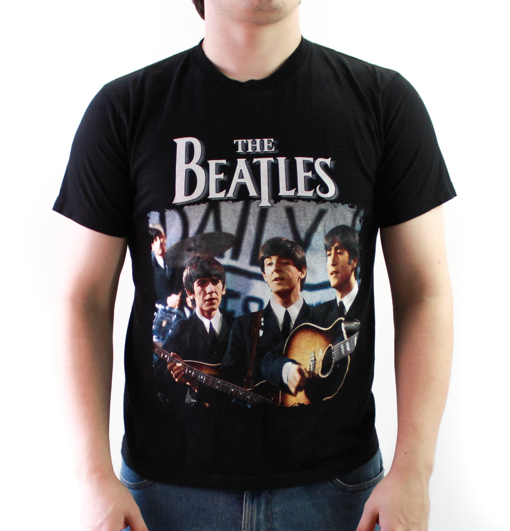 Playera The Beatles Negra (M)