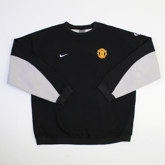 Sudadera Nike Manchester United Negra (XL)