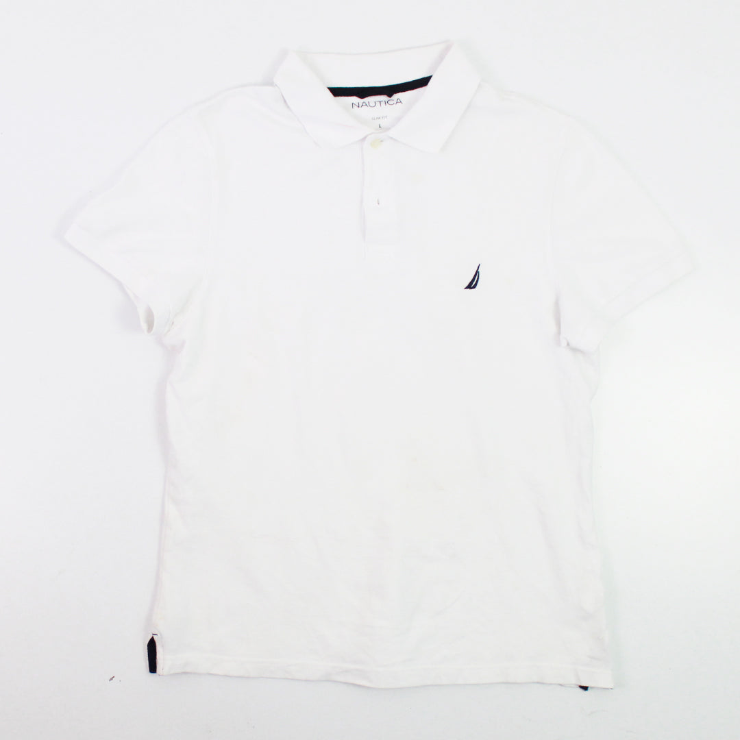 Polo Nautica Blanca (L)