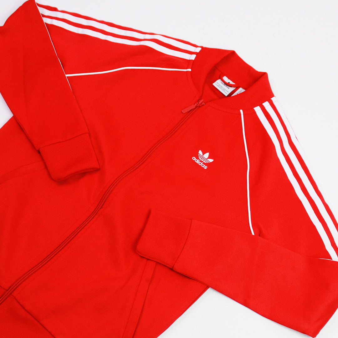 Sudaderas adidas rojas hot sale