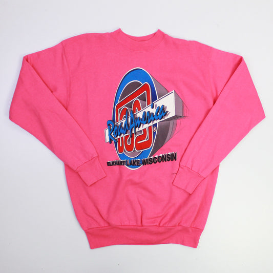 Sudadera Road America Vintage Rosa (M)