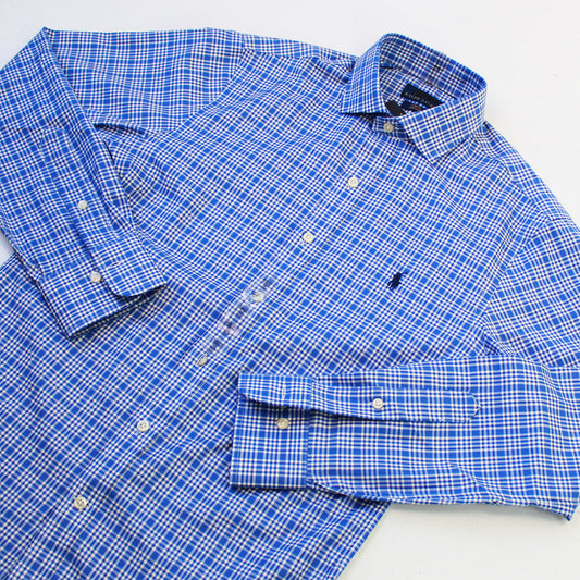 Camisa Ralph Lauren Azul (M)