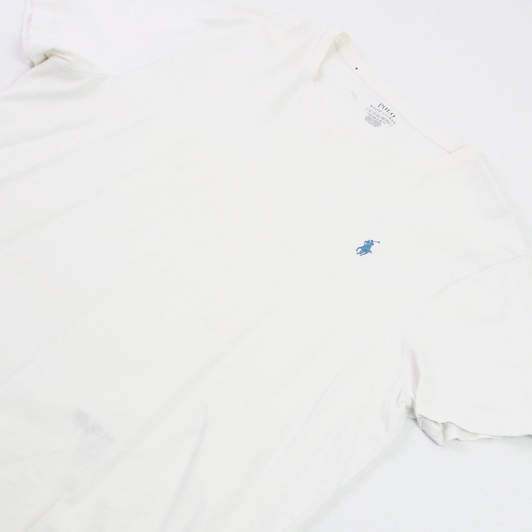 Playera Ralph Lauren Blanca (XL)