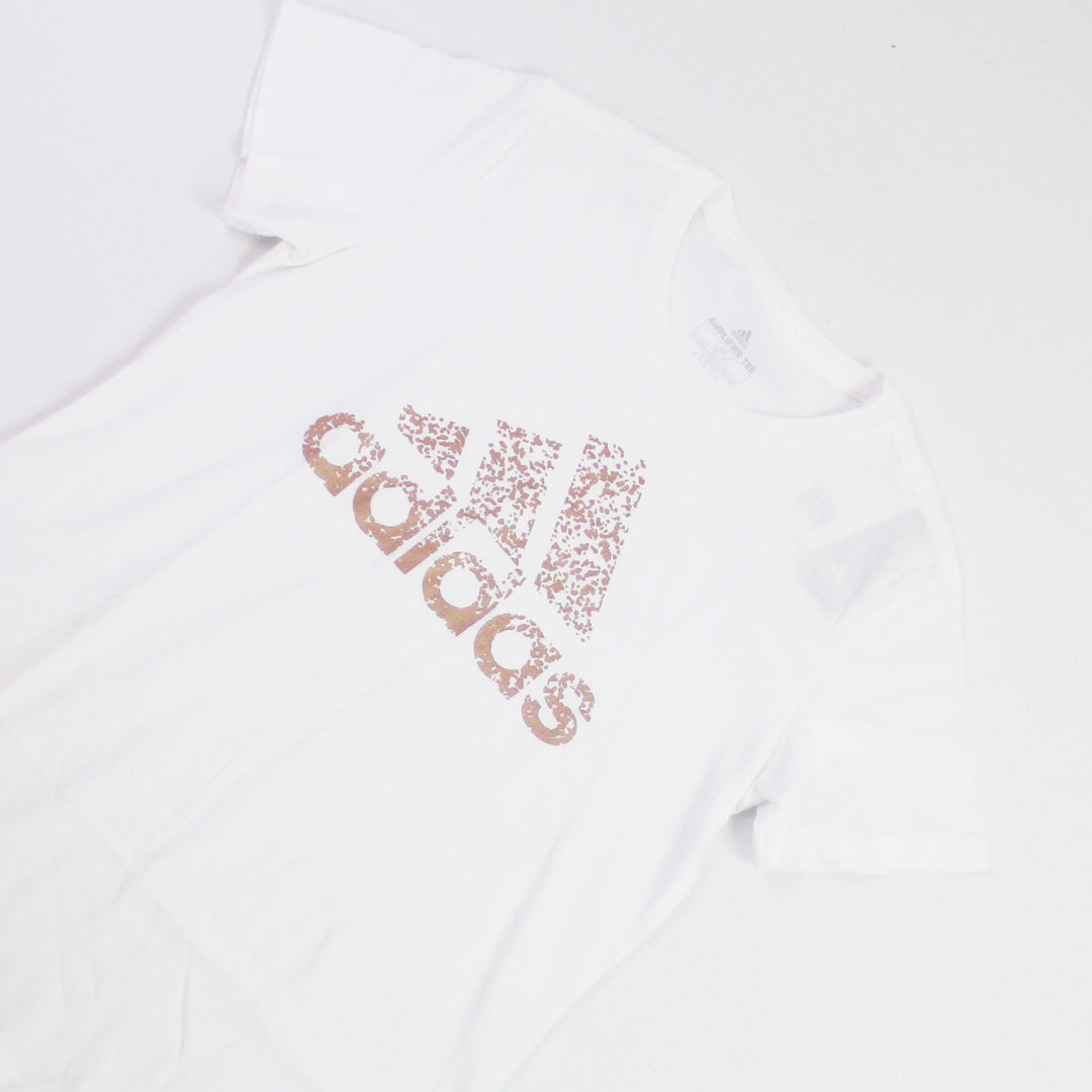 Playeras adidas online blancas